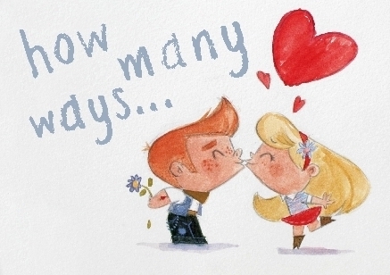 How Many Ways? Straight kiss